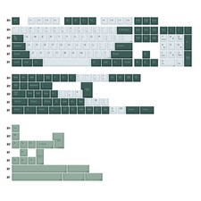 KBDiy GMK Style Carbon Keycaps 174-Key PBT Double Shot Cherry Profile MX picture