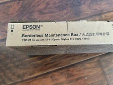 Genuine Epson T6191/PX17MB1 Borderless Maintenance Box Stylus Pro 4900 4910 picture