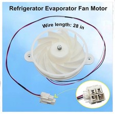 New. Samsung Evaporator Fan Motor Replacement Part  W/ 8inch Cord , #59 picture