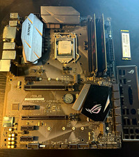 CPU MOBO RAM COMBO ASUS STRIX H270F, GAMING I7-7700, 16GB DDR4, 128GB NVMEM.2 picture