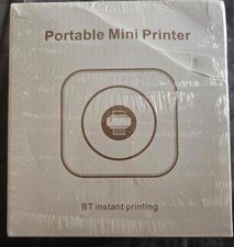 This item is a portable thermal mini printer designed for wireless bluetooth picture