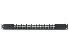 Coaxial Patch Panels 16 Port Isolated Bnc Female To Female picture