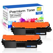 1-4PK Black CF230X 30X Toner Cartridge For HP LaserJet Pro M203d M203dn M203dw picture