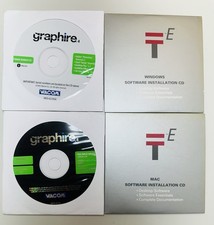 Graphire 4 Software Bundle WACOM with Serial Number + Mac Windows Software 4 CD picture