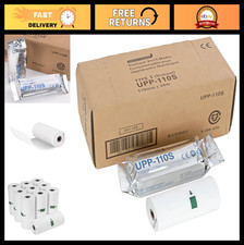 10 Rolls Black & White Thermal Ultrasound Paper Film 110mm x 20m - Type I Media picture