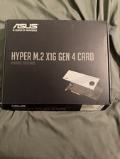 ASUS Hyper M.2 X16 Gen4 PCIe x16 4-Port M.2 RAID Controller Card picture