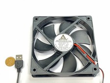 USB GDSTIME 5V 2Pin 12cm 120mm x 25mm GDA 1225 Axial Exhaust Cooling Fan picture