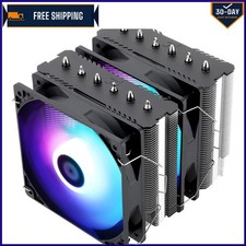 High-Performance ARGB CPU Cooler with 6 Heat Pipes & PWM Fans for AMD/Intel picture