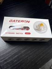 Lot Of 72 Gateron G Pro Red Mechanical Key Switches 2 Pin with Trays picture