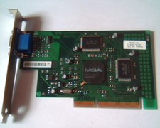 AGP card Matrox 790-01 Rev A MK00170 G100A/4/HP 103.05 MGI 5064-6048 VGA picture
