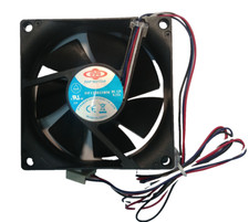 Top Motor 80mm x 25mm 4pin PWM case fan 2600 rpm dual ball bearing with screws picture
