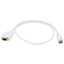 MONOPRICE 6018 Computer Cable Adapter,White,3ft L 14X021 picture
