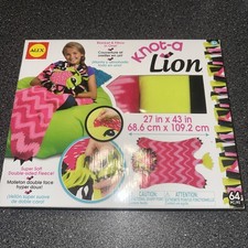 ALEX Toys Craft Knot-A-Lion Brand New Blanket Fleece Craft Toy Game Kids NIB picture