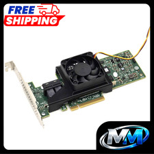 LSI 9340 9302 8i IBM M1215 SAS HBA 50mm Cooling Fan Included + Shroud Cooler picture