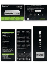 BrosTrend 5-Port 2.5G Muti-Gigabit Ethernet Switch Model No: S2 Plug&Play Silent picture