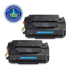2PK CE255X 55X High Yield Toner Cartridge for HP LaserJet Enterprise MFP M525c picture