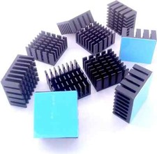 10pcs 20mm Heatsink Kit 20x20x10mm + 3M 8810 thermal conductive adhesive tape... picture