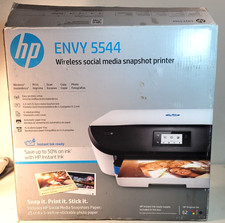 HP Envy 5544 All-in-One Wireless Social Media Snapshot Printer - New, Open Box picture