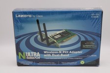 Linksys Cisco WMP600N Dual Band Wireless-N PCI Network Adapter Card NEW Sealed picture