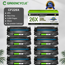 8PK Compatible with HP Laserjet Pro M402n MFP Printer CF226X 26X Toner Cartridge picture