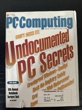 PC Computing April 1998 Undocumented PC Secrets Windows 95 Vintage Computer picture