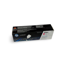 New OEM HP Laser Jet 206A Magenta Toner Cartridge Genuine W2113A picture