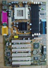 ASUS CUV4X-E REV.1.05 Socket 370 AGP Retro Motherboard  picture
