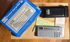 Radio Shack TRS-80 (PC-2) Pocket Computer with Original Box, Manual, Case WORKS picture