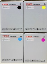 COMPATIBLE MULTIPACK 4 COLOR TONER BK/C/M/Y FITS OKI C823/C833/C843 [7K] picture