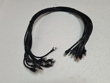 CAT5 Ethernet Network Cable Lot 10 3FT 4FT Black color  picture