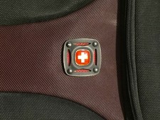 Wenger SwissGear Laptop Briefcase Messenger Bag Black Red Business Travel Comput picture