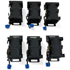 Lot of 6 Dell PowerEdge R610 Fan KVVP3 WP838 0KVVP3 0WP838 Clean Working Pull picture