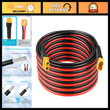 30FT XT60 Extension Cable 10AWG - Female to Male Connector for Solar, RC, Power picture