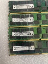 Lot of 4 - MTA36ASF4G72PZ-2G3 Micron 32GB 2RX4 PC4-2400T DDR4 Server Memory Dimm picture