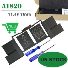 A1820 A1707 Battery For Apple MacBook Pro 15'' Late 2016 Mid 2017 EMC 3072 76Wh picture
