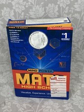 NIB The Learning Company Mind Power Math: High School for PC, Mac (A4) picture