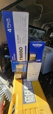 Brother High Yield Toner TN660 TN630 TN760 Black 4 Pack Laser Printer picture