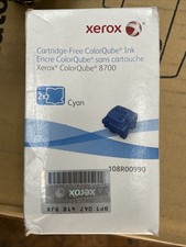GENUINE XEROX 8700 ColorQube INK SET CYAN picture