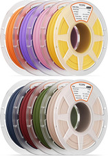 250G Matte PLA+ Filament 1.75Mm Bundle, 3D Printer Filament Multicolor picture