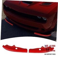 for Challenger Front Bumper Lip Splitter Protector Cover Trim for Small Red picture