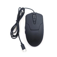 Wired USB C Mouse, 6-Button Quiet Click Computer Mouse - 4 DPI Speeds, Ergono... picture
