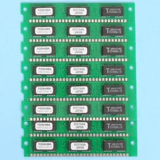 30 Pin 8MB RAM (8x 1MB Modules) Parity 5V 70ns Toshiba Memory *TESTED w/ REPORT* picture