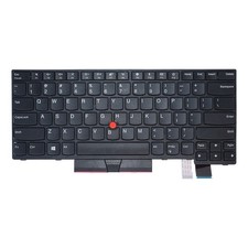 New Non-Backlit Keyboard Fit For Lenovo ThinkPad A485 T470 T480 Black 01AX446 US picture