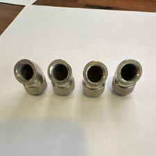 EKWB EK-AF Classic G1/4” 45 degree Angled Fitting, Nickel (4 count) picture