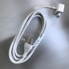 White Longwell Original Apple LS-7A 2.5A 125V 3-Prong AC Power Cord E344534 OEM picture