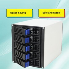 HDD Enclosure Hot Swap Cage 5-Bay 3 x 5.25