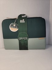 STM Goods Grace 15” Laptop Sleeve Hunter Green NEW Slim Stylish Protective Case picture