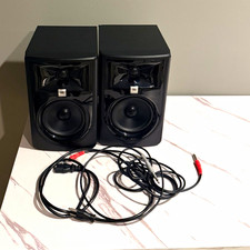 JBL LSR305 Powered Studio Monitor Speaker Pair 2.0 Wired Black XLR/TRS picture