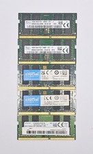Lot of (5) 16GB PC4 DDR4 Laptop SODIMM RAM - Various Brands / Speeds - Tested picture