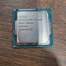Intel Core i3-4160 3.60 GHz LGA 1150 Desktop CPU Processor SR1PK picture